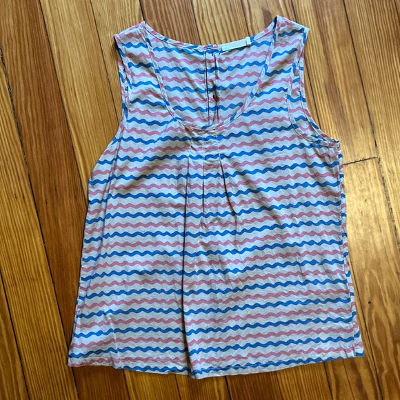 Tulle by Anthropologie squiggle stripe top, size small - Picture 4 of 12